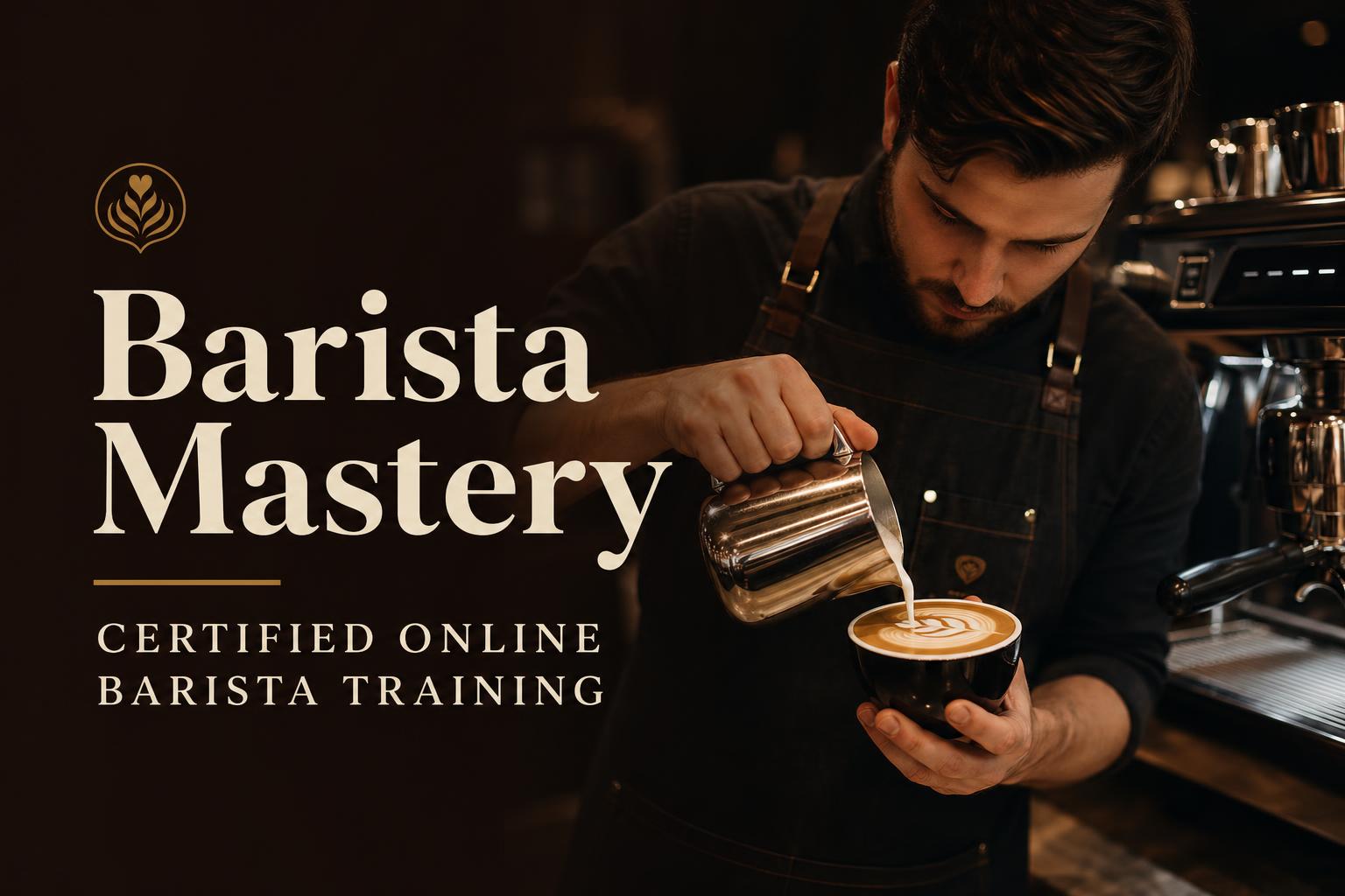 Barista Training Online — Certified Barista Courses & Coffee Mastery